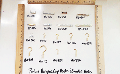 Cup Hooks and Shoulder Hooks - buy brass cup hooks