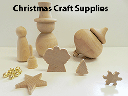 Buy wooden Christmas craft shapes | Bear Woods Supply