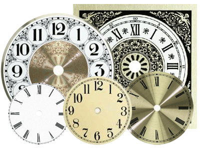 Clock dials, metal clock faces | Bear Woods Supply