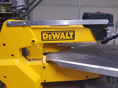 scroll saw arm lifter for dewalt