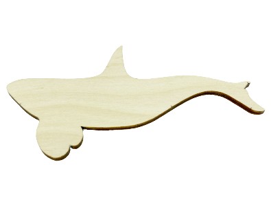orca wood cutout