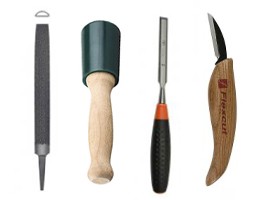 hand-carving-knives and tools