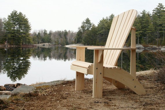 Larger Size Adirondack Chair Downloadable Grandpa Plan