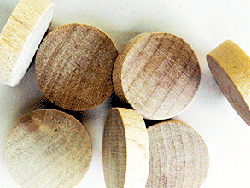 flat head plugs, wood plugs