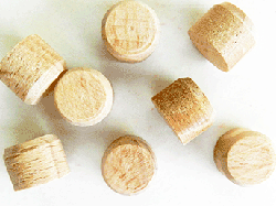 buy sidegrain wood floor plugs in oak and maple | Bear Woods Supply