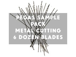 Pegas Metal Cutting Sample Pack