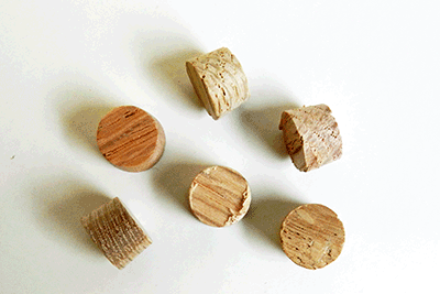 Buy Maple Side Grain Flat head Wood Plugs | Bear Woods Supply