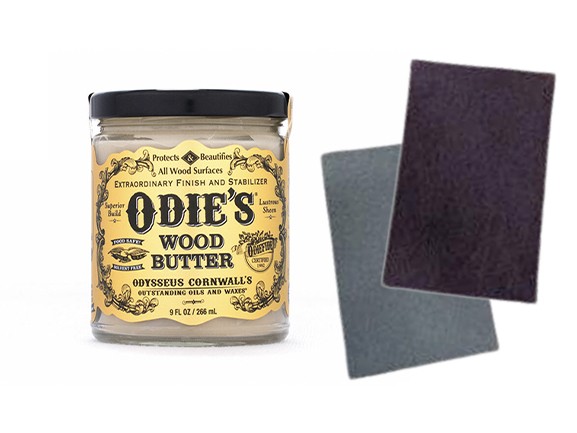 Odies Wood Butter (9 oz.) with Hand Pads