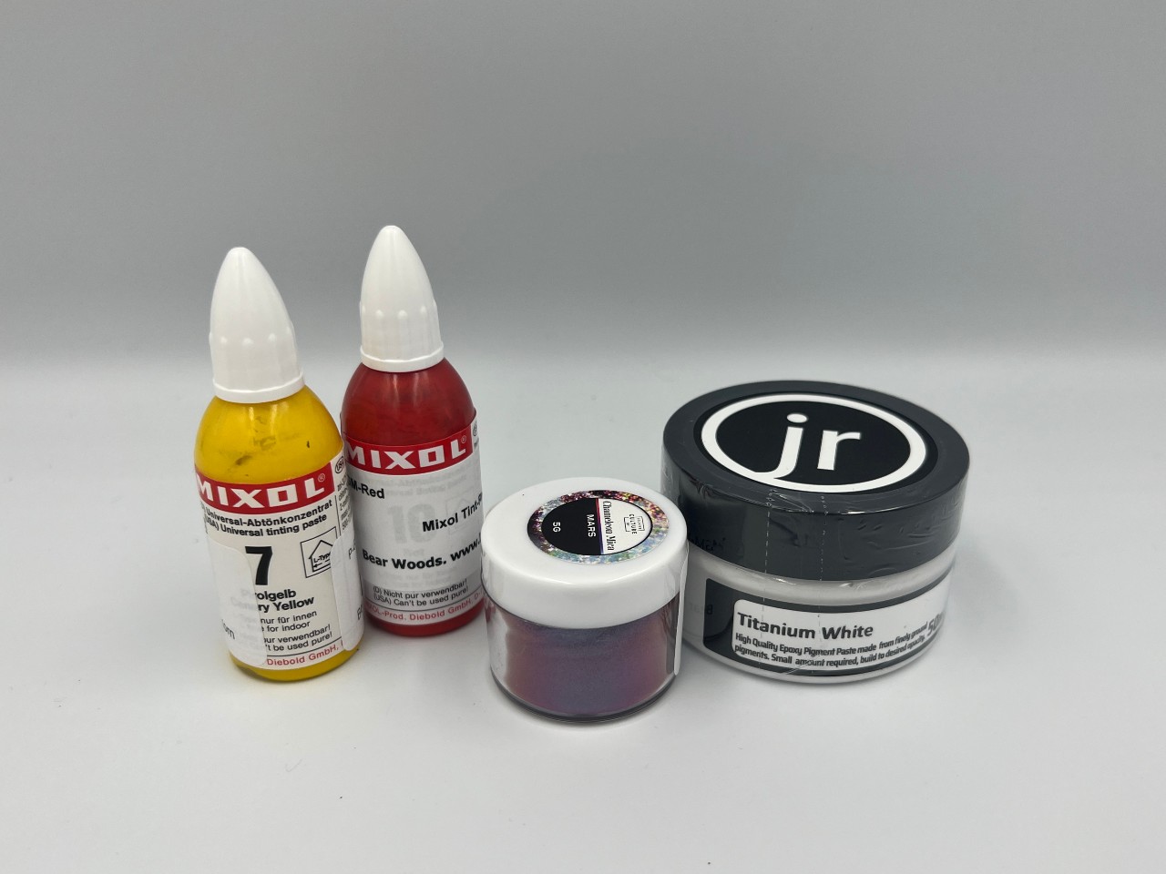 Fire Epoxy Color Pack - Mica, Mixol & Just Resin Pigments