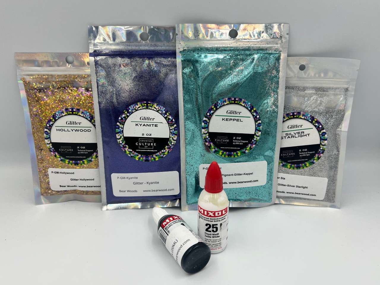 Fire Epoxy Color Pack - Mica, Mixol & Just Resin Pigments