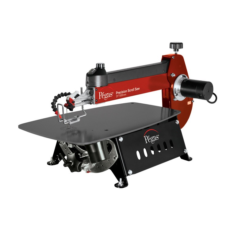 scroll saw labeled diagram