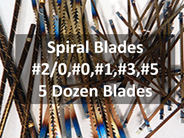 Pegas Scroll Saw Blades Chart