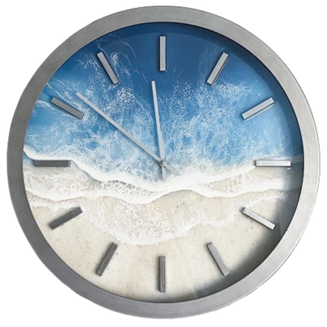 24 Inch Clock Making Kit by Resin Artist Rivka Wilkins