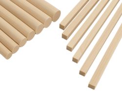 In stock Hardwood Dowels