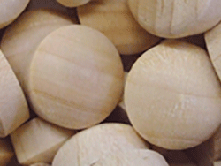 round head wood plugs, beech hardwood wholesale