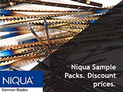 niqua sample packs scroll saw blades