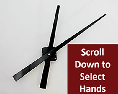 High Torque Continuous Sweep Silent Clock Movement C Cell up