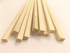 Square Poplar Dowels 1/4 x 36 (Box of 500)