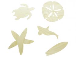 Set of 5 Ocean Themed Cutouts