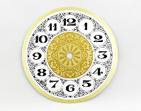 Fancy Arabic Clock Dial 6" | Bear Woods Supply