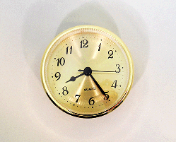 gold arabic clock insert premium USA made