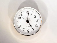 White Arabic Clock Insert Silver | Bear Woods Supply