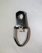 d-ring picture hangers, zinc plated picture hangers, small d-ring hangers