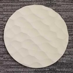 8" Round Sculpted Panel - Hive