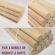 Buy Poplar Dowel Rods