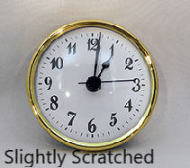 Slightly Scratched Clock Insert | Bear Woods Supply