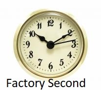 Factory Second Clock Insert | Bear Woods Supply