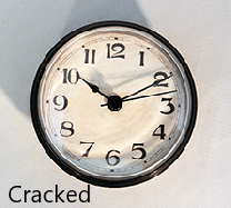 Cracked Clock Insert | Bear Woods Supply