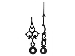 FREE Clock Hands 3-1/8, Black Style