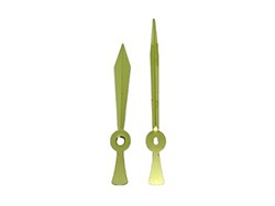 FREE Clock Hands 3-5/8, Brass Style
