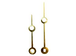 2-1/2 Brass Dot Clock Hands