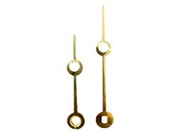 3-1/2 Brass Dot Clock Hands