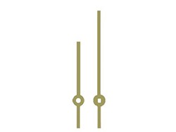 FREE Clock Hands 3-3/4, Brass Style