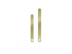 4-7/8 Brass Straight Clock Hands