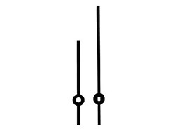 FREE Clock Hands 3-3/4, Black Style