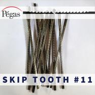 Skip Tooth Scroll Saw Blades number 11 by Pegas