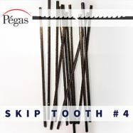 Skip Tooth Blades number 4 by Pegas