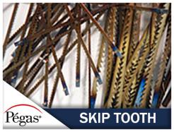 Skip Tooth Scroll Saw Blades by Pegas