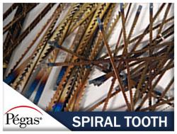 Spiral Tooth Scroll Saw Blades by Pegas