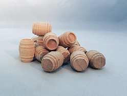 Wooden Toy Barrels | Bear Woods Supply