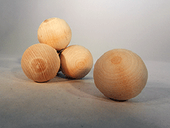 Wood Craft Ball 1-1/2 inch | Bear Woods Supply