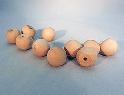 Wood Ball Knob 1 inch | Bear Woods Supply