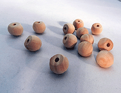 Wood Ball Knob 3/4 inch | Bear Woods Supply