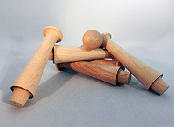 Oak Shaker Peg Racks Solid Construction Made In The Usa Custom Sizes Available