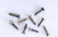 Buy Brass Plated Flathead Screws | Bear Woods Supply