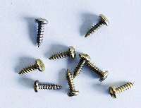 Buy Round head Brass Plated Phillips Screws | Bear Woods Supply